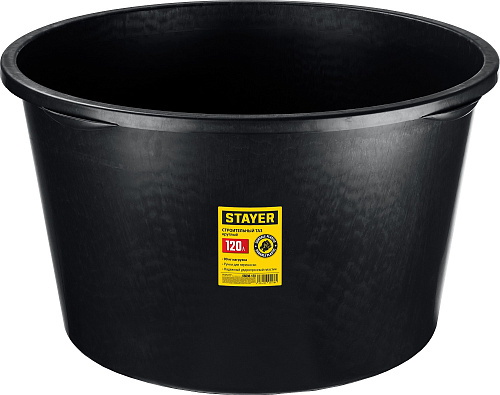  STAYER 120 л таз строительный круглый 