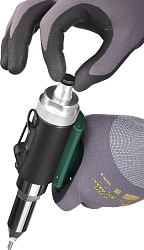  ARC-48 Vacuum-Lock заклепочник пневматический 2.4-4.8 мм, KRAFTOOL PRO 