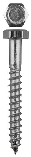  Шуруп с шестигранной головкой D8 х 90 мм оцинкованный, 45 шт. ЗУБР "МАСТЕР" 