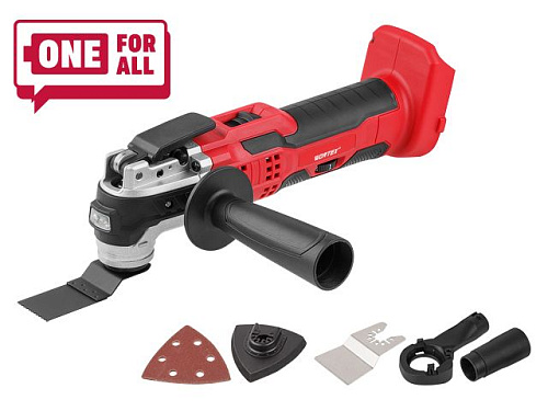  Аккум. многофункциональный инструмент (реноватор) WORTEX СSM 3020 в кор. + аксессуары ALL1 SOLO 