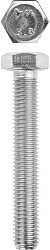  Болт с шестигранной головкой М10x80мм, ГОСТ 7798-70, кл.пр. 5.8, оцинк., 5кг ЗУБР "МАСТЕР" 