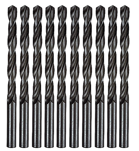  Сверло ТЕВТОН по металлу, быстрорежущая сталь, 4,5x50x80мм 