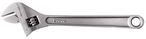  Kлюч разводной 250 мм, двухкомпонентная рукоятка (Hardax) (шт.) 