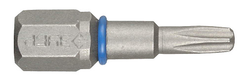  Биты торсионные кован., обточенные, хромомолибденовая ст., хв. C1/4", T15, 25мм, ЗУБР "ЭКСПЕРТ" 2шт 