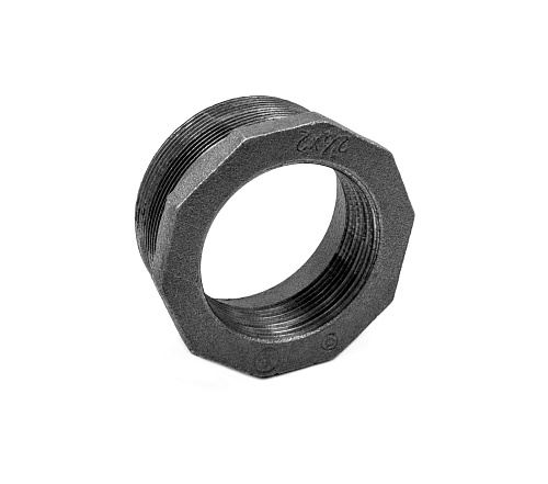  Футорка 3/4" х 1/2" нар.-вн. чугун черн., AV Engineering 