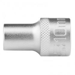  Головка торцевая, 11 мм, 12-гранная, CrV,под квадрат 1/2", хромированная// STELS 
