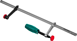  UNIVERSAL UF-400/80 струбцина тип F 400/80 мм, KRAFTOOL 