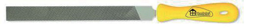  Напильник плоский, тупоносый, пластмассовая рукоятка, 250мм, №2 (Hobbi) (шт.) 
