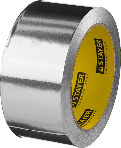  Алюминиевая лента, STAYER Professional 12268-75-50, до 120°С, 50мкм, 75мм х 50м 