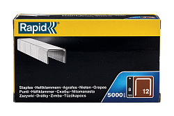  Скобы тонкие широкие тип 80 (5000 шт; 8 мм) RAPID 40100518 