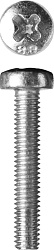  Винт DIN 7985, М3x20мм, кл.пр. 4.8, оцинкованный, 5кг ЗУБР "МАСТЕР" 