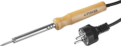  Паяльник MAXTerm с деревянной рукояткой, жало- конус, STAYER 55310-30, 30 Вт 