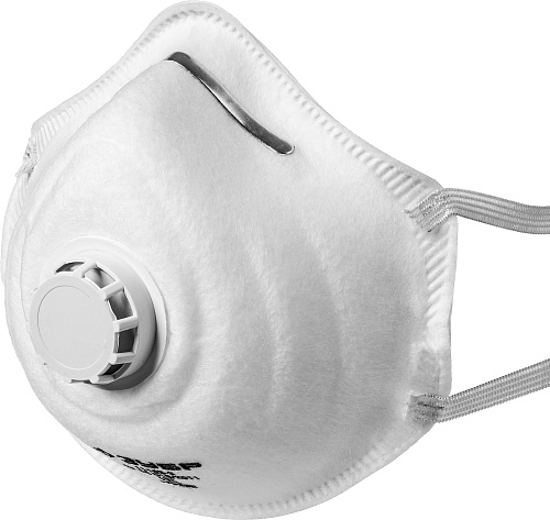  Коническая полумаска фильтрующая ЗУБР ФК-99 FFP3 с клапаном 