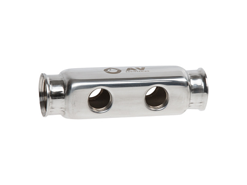  Коллектор 1/2" х 2 вых. двухсторонний, AV Engineering 
