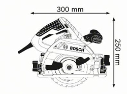  Пила дисковая "Bosch" GKS 55+ GCE 0.601.682.100 