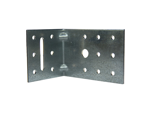  Крепежный уголок с двойным усилением 2,0 мм, KUD 100х60х60 мм 