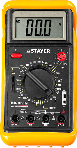  Мультиметр STAYER "EXPERT" HIGHDigital цифровой 
