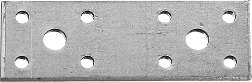  Крепежная пластина КП-2.0 180x35 x 2мм ЗУБР (20 шт) 