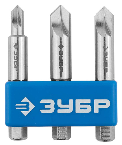  Набор ЗУБР "ЭКСПЕРТ": Экстракторы поврежденного крепежа,для выкручивания крепежа с износом граней шл 