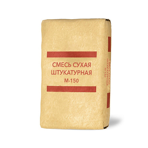  Смесь сухая штукатурная М-150, 50 кг 