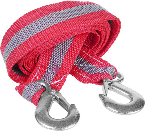  Трос буксировочный, 2 крюка, сумка, 4м, 3,5т ЗУБР "МАСТЕР" 