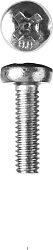  Винт DIN 7985, M4x10мм, кл.пр. 4.8, оцинкованный, 5кг ЗУБР "МАСТЕР" 