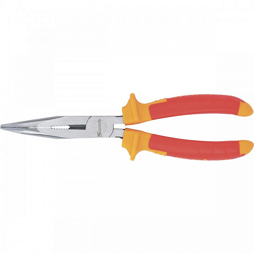  Длинногубцы изогнутые Insulated, 200мм, двухкомпонентные рукоятки// MATRIX PROFESSIONAL 