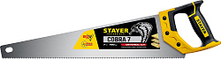  Ножовка универсальная (пила) STAYER "Cobra 7" 450 мм, 7 TPI, рез вдоль и поперек волокон 1510-45_z02 