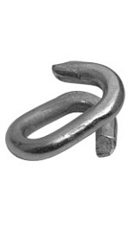  Соединитель цепей ЗУБР, оцинкованный, 10мм, ТФ5, 15 шт 