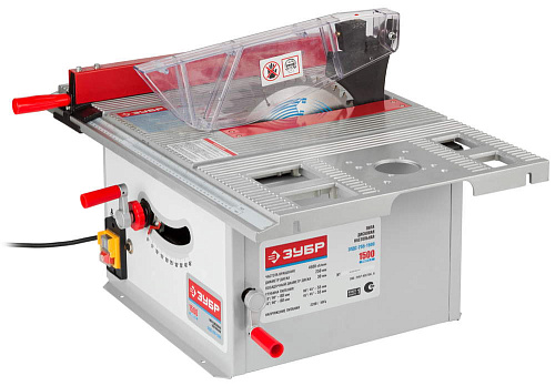  Настольная дисковая пила ЗУБР ЗПДС-255-1500 