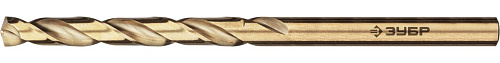  Сверло по металлу КОБАЛЬТ Профессионал (4х43х75 мм; Р6М5К5; класс А) ЗУБР 29626-4  