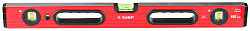  Уровень ЗУБР "МАСТЕР" "УС - 5" коробчатый усилен, фрезерованный, 3 глазка, крашенный,с ручками,80см 