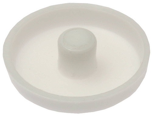  Заглушка ЗУБР под рамный дюбель, цвет белый, ТФ6, 25шт 