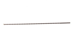  Бур по бетону, двойная спираль, Cobalt W-tip, 12x600 мм, SDS PLUS// Denzel 