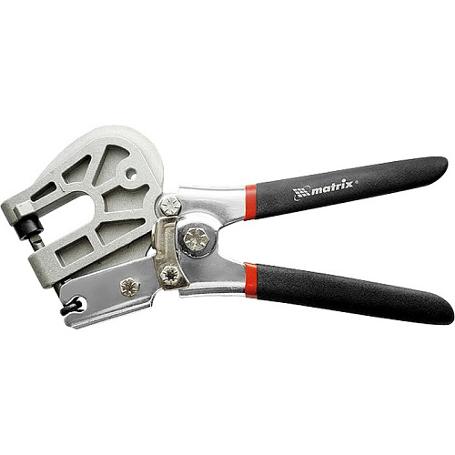  Просекатель для металлического профиля под гипсокартон, работа одной рукой // MATRIX 