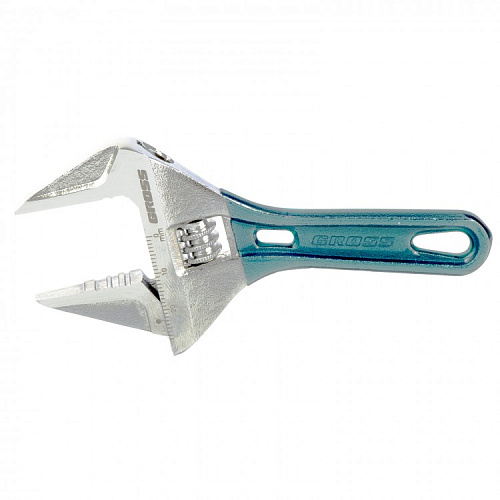  Ключ разводной, 150 мм, CrV, укороченная ручка //GROSS 