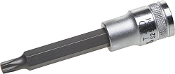  Бита с торцевой головкой T30 1/2", удлиненная, S2, TORX, сатин., KRAFTOOL INDUSTRIE QUALITAT 