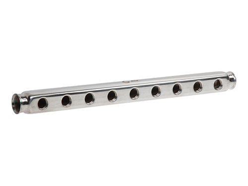  Коллектор 1/2" х 9 вых. односторонний, AV Engineering 