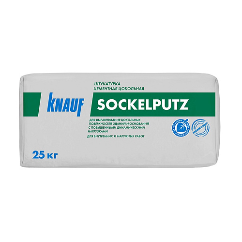  Штукатурка цокольная Knauf Sockelputz УП-310, 25 кг 