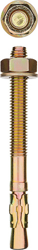  Анкер клиновой, М10 x 95 мм, 40 шт, желтопассивированный, ЗУБР 