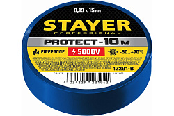  Изолента STAYER Protect-10 черная, ПВХ, 10 м х 15 мм 12291-B_z01 