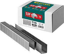  KRAFTOOL 16  мм скобы для степлера плоские тип 53F, 5000 шт 