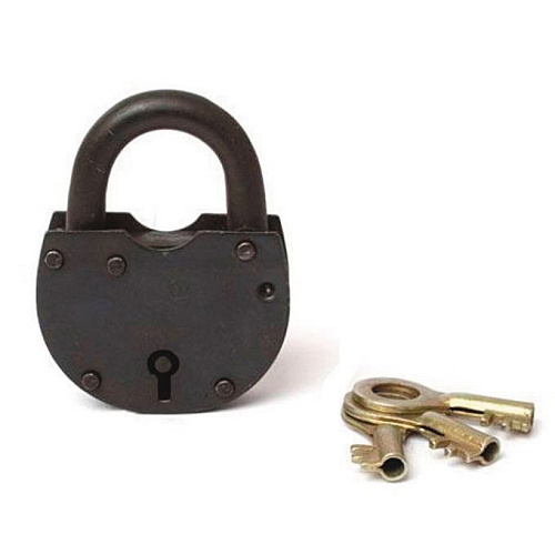  Замок висячий ЗВС-2 (3 ключа)(шт.) 