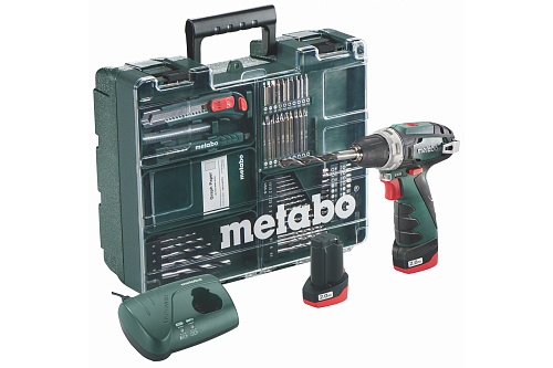  Аккумуляторный винтоверт Metabo PowerMaxx BS Basic Set 600080880 