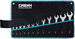  Набор рожковых гаечных ключей 12 шт, 6 - 32 мм, СИБИН (27014-H12) 