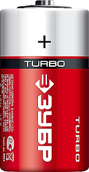  Щелочная батарейка 1.5 В, тип С, 2 шт, ЗУБР Turbo 