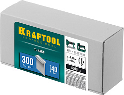  Гвозди для нейлера 40 мм тип 300, 5000 шт KRAFTOOL 