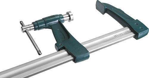  Струбцина тип F 500/120 мм, 750 кгс, KRAFTOOL FORGE FF 
