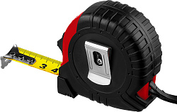  MIRAX Rubber 3м / 18мм рулетка в обрезиненном пластиковом корпусе 