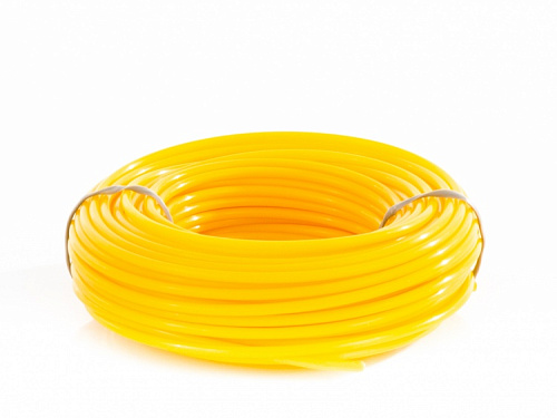  Леска для триммера круглая, 2,4мм х 15м// Denzel 